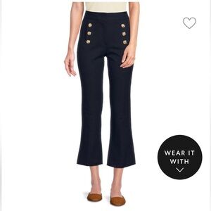 Navy Derek Lam Crosby Pants
